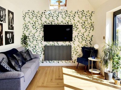 Egge Consulting Accent Wall Installation Houston