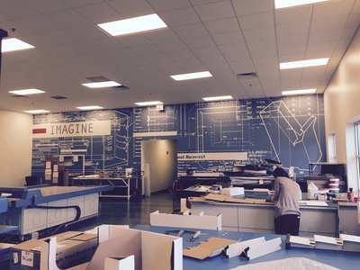 Egge Consulting Commercial Wallpaper Installation Houston